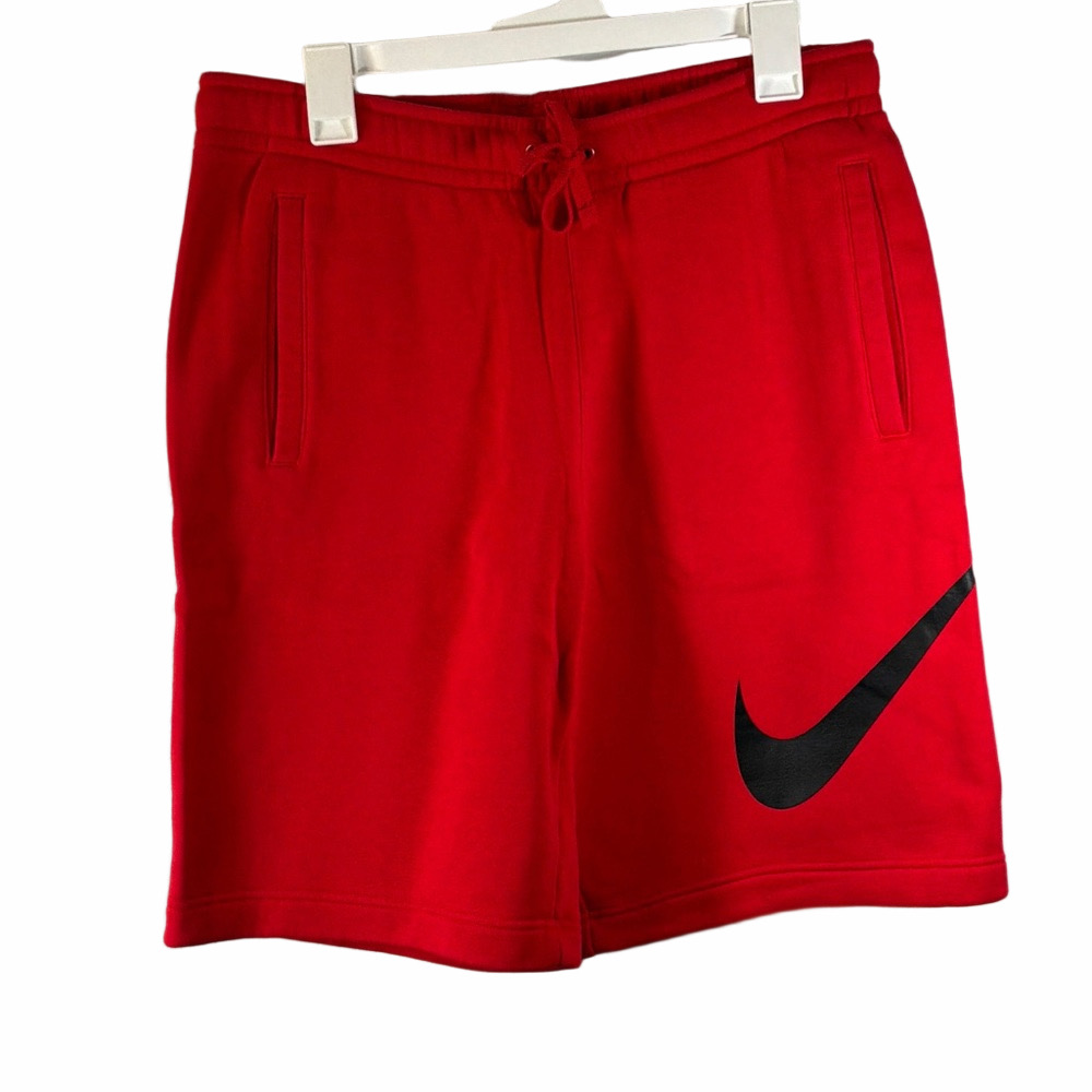 Nike Bright Red Shorts with Black Logo